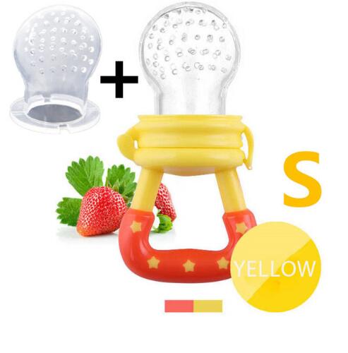 Silicone Baby Fruit Feeder – BPA-Free Teething Pacifier