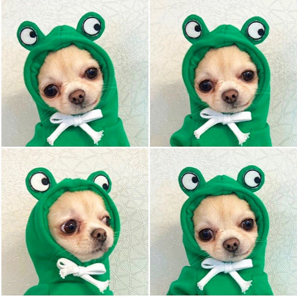 Cozy Autumn & Winter Fleece Sweatshirt for Small Dogs & Cats | Warm Pet Clothes for Teddy, Puppies & Kittens